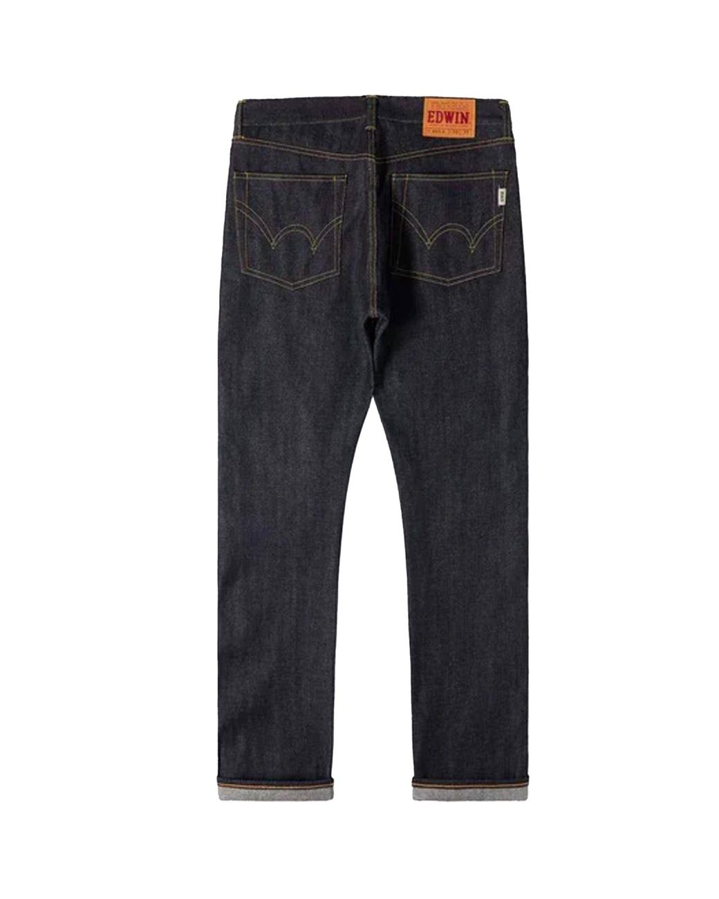 Edwin Blue Nashville Listed Selvedge Denim for men