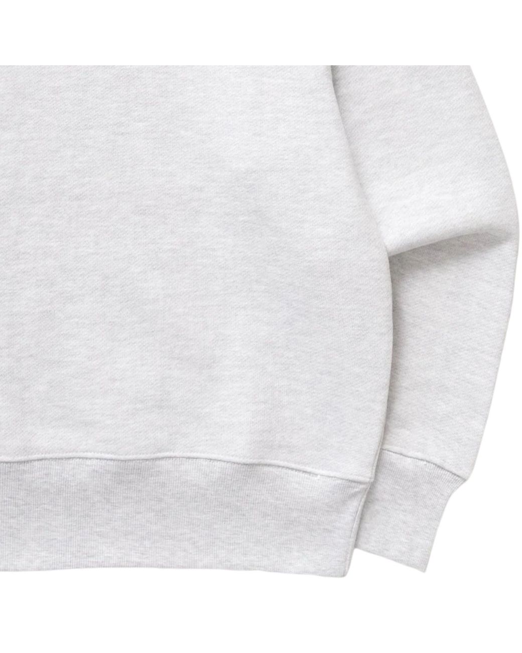 Power Goods White Loopback Crewneck for men