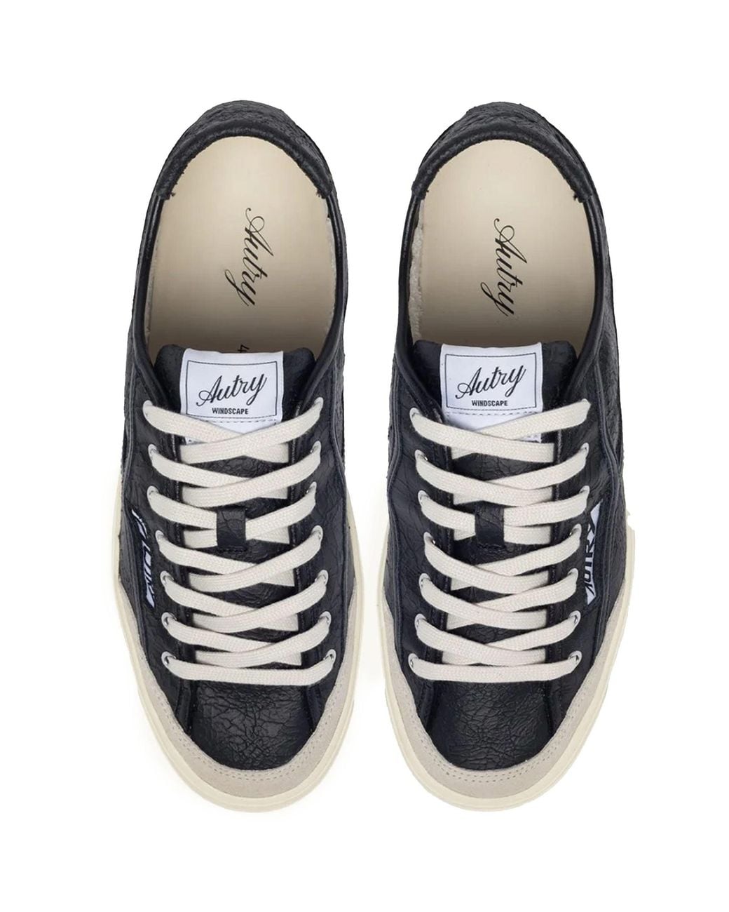 Autry Black Windscape Low Sneakers for men