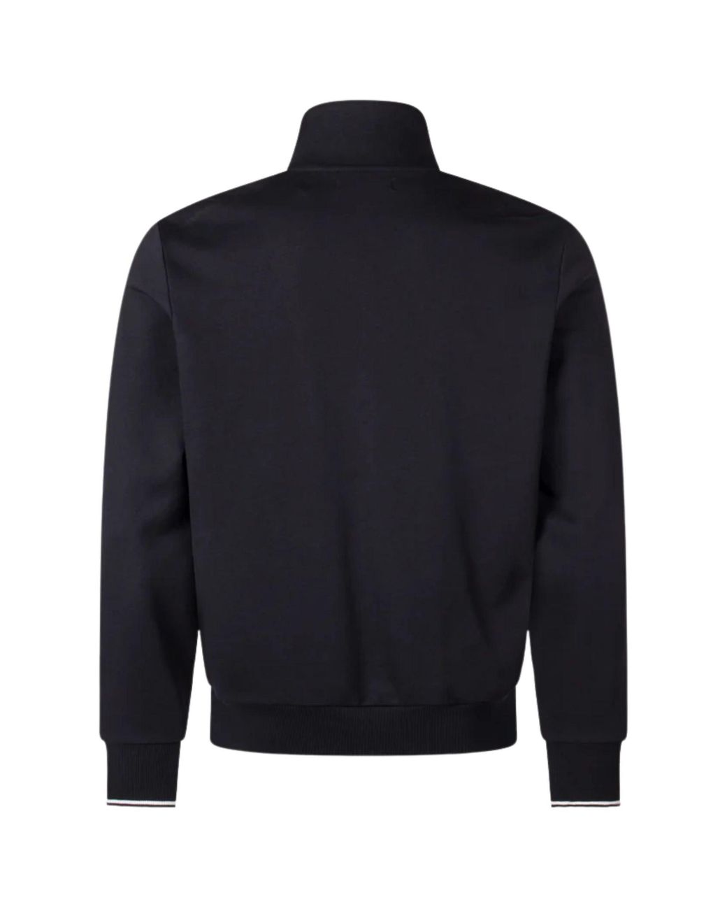 Fred Perry Blue Zip Through Sweatshirt for men