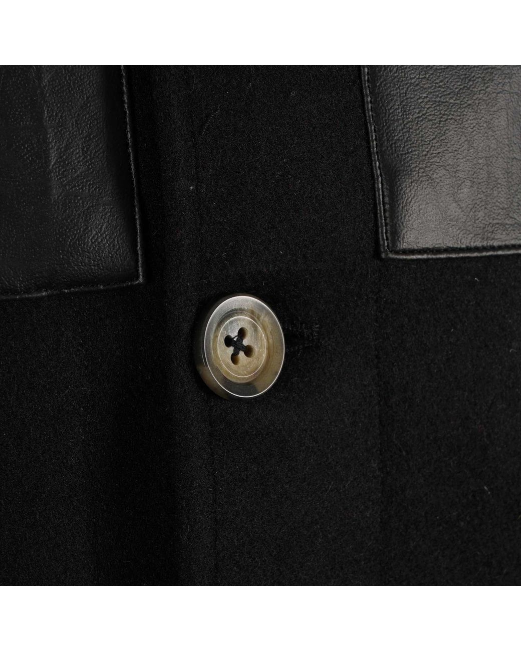 real hoxton Black Donkey Jacket for men