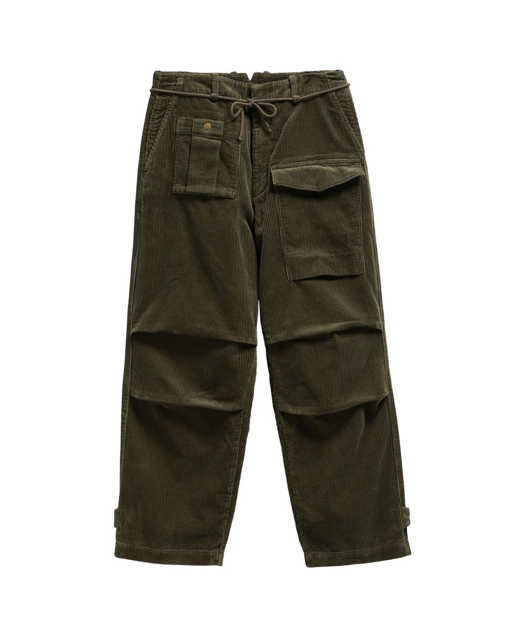 Barbour X Norbit Green Cord Trousers for men
