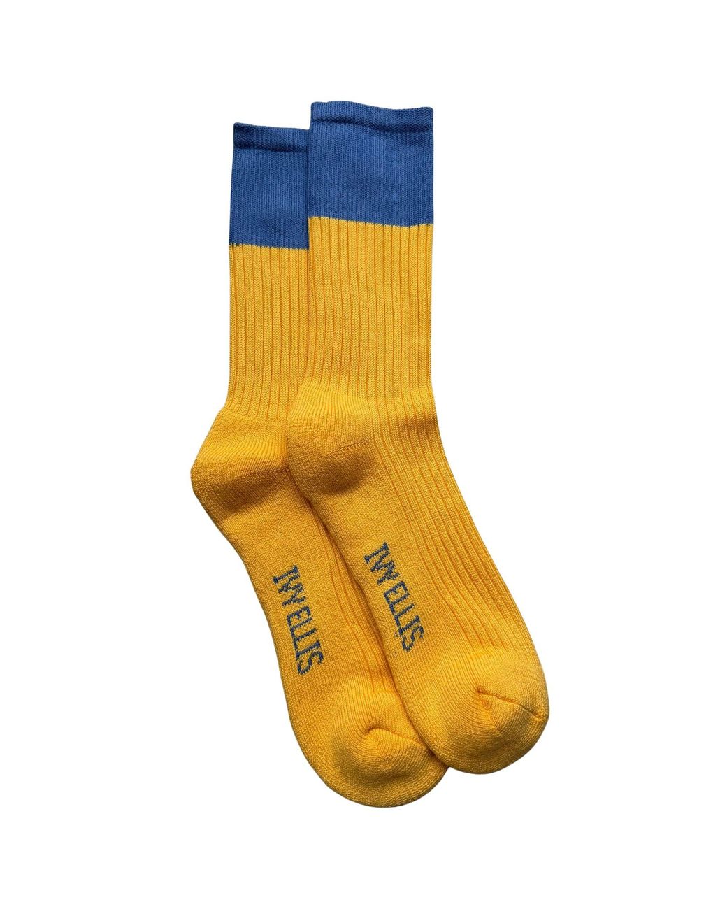 Ivy Ellis Orange Slavic Socks for men