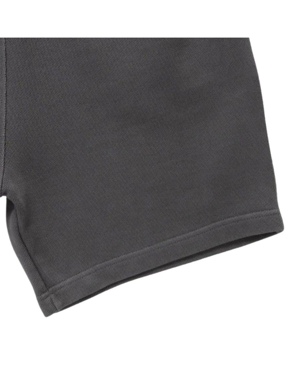 Power Goods Gray Loopback Sweat Shorts for men
