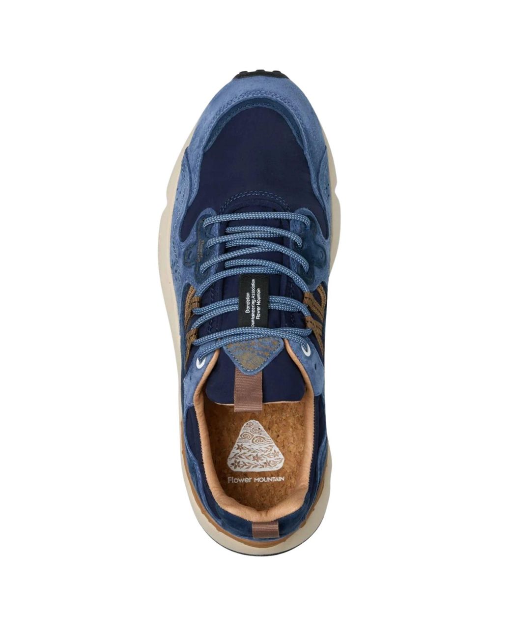 Flower Mountain Blue Yamano 3 Trainers for men
