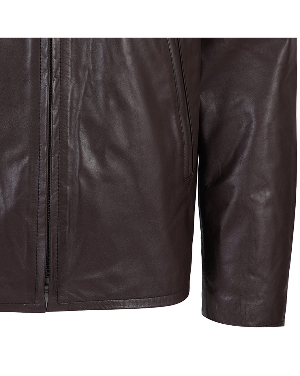 Schott Nyc Black Leather Jacket for men