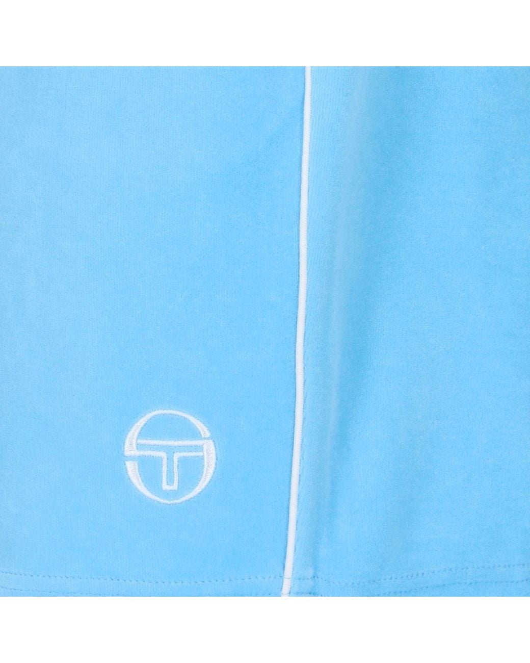 Sergio Tacchini Blue Tasso Velour Short for men