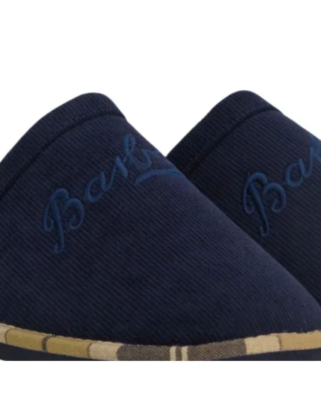 Barbour Blue Everlee Slippers for men