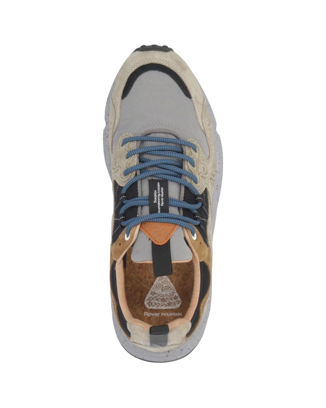 Flower Mountain Blue Yamano 3 Trainers for men