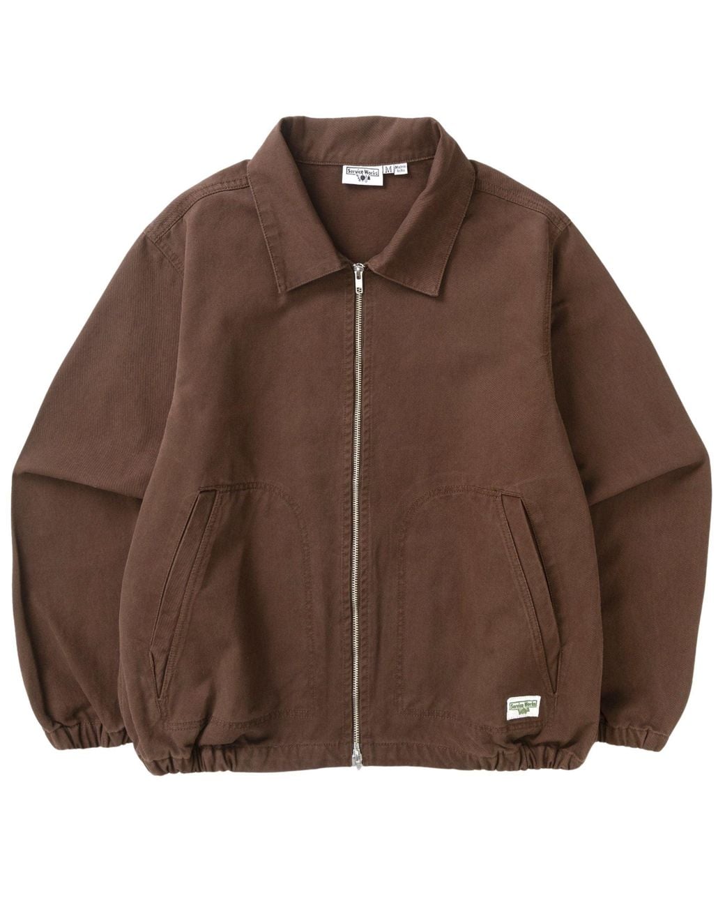 Service Works Brown Twill Work Jacket for men