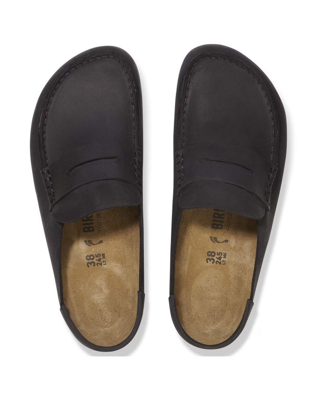 Birkenstock Black Naples Wrapped for men