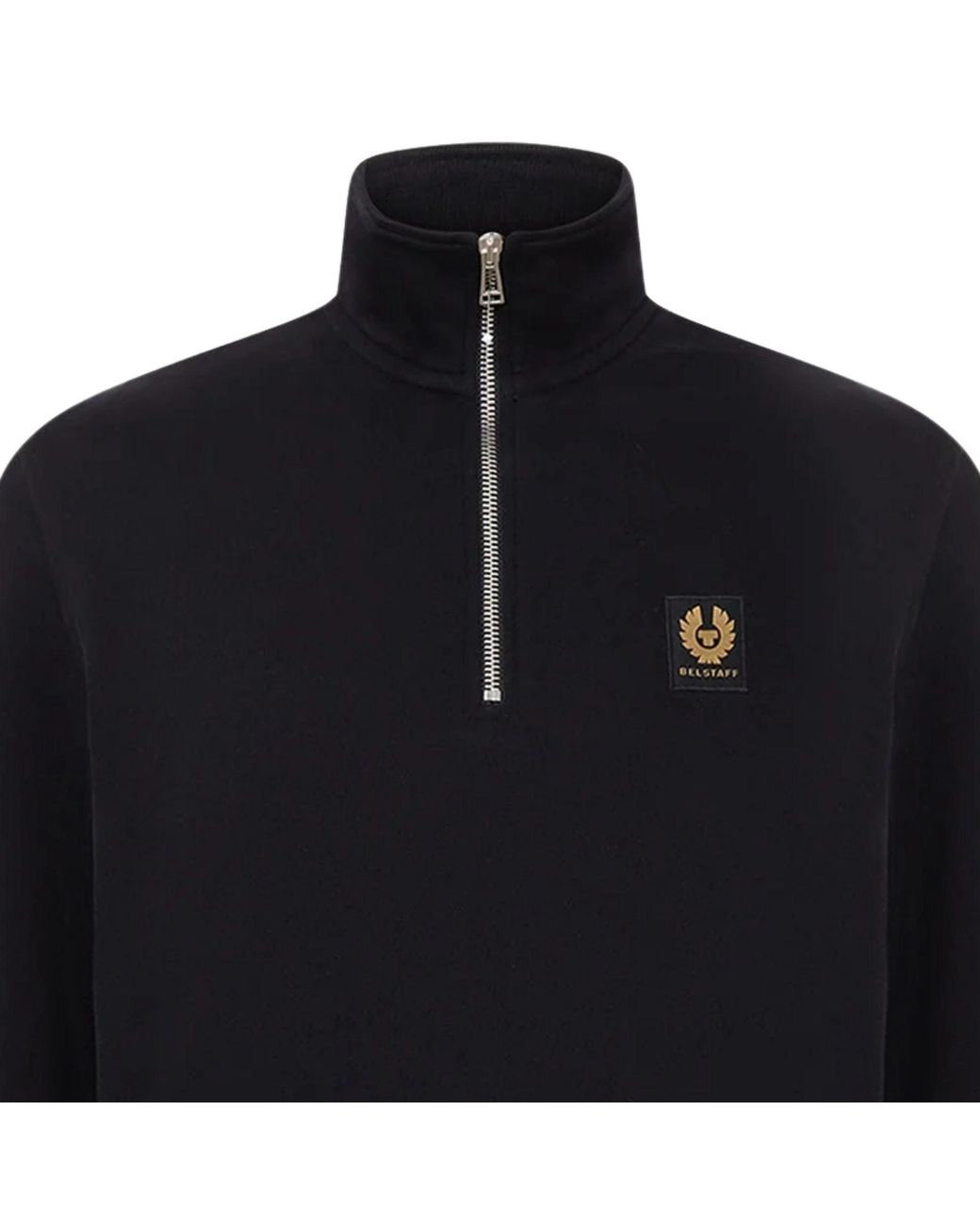 Belstaff Blue Quarter Zip Sweatshirt for men