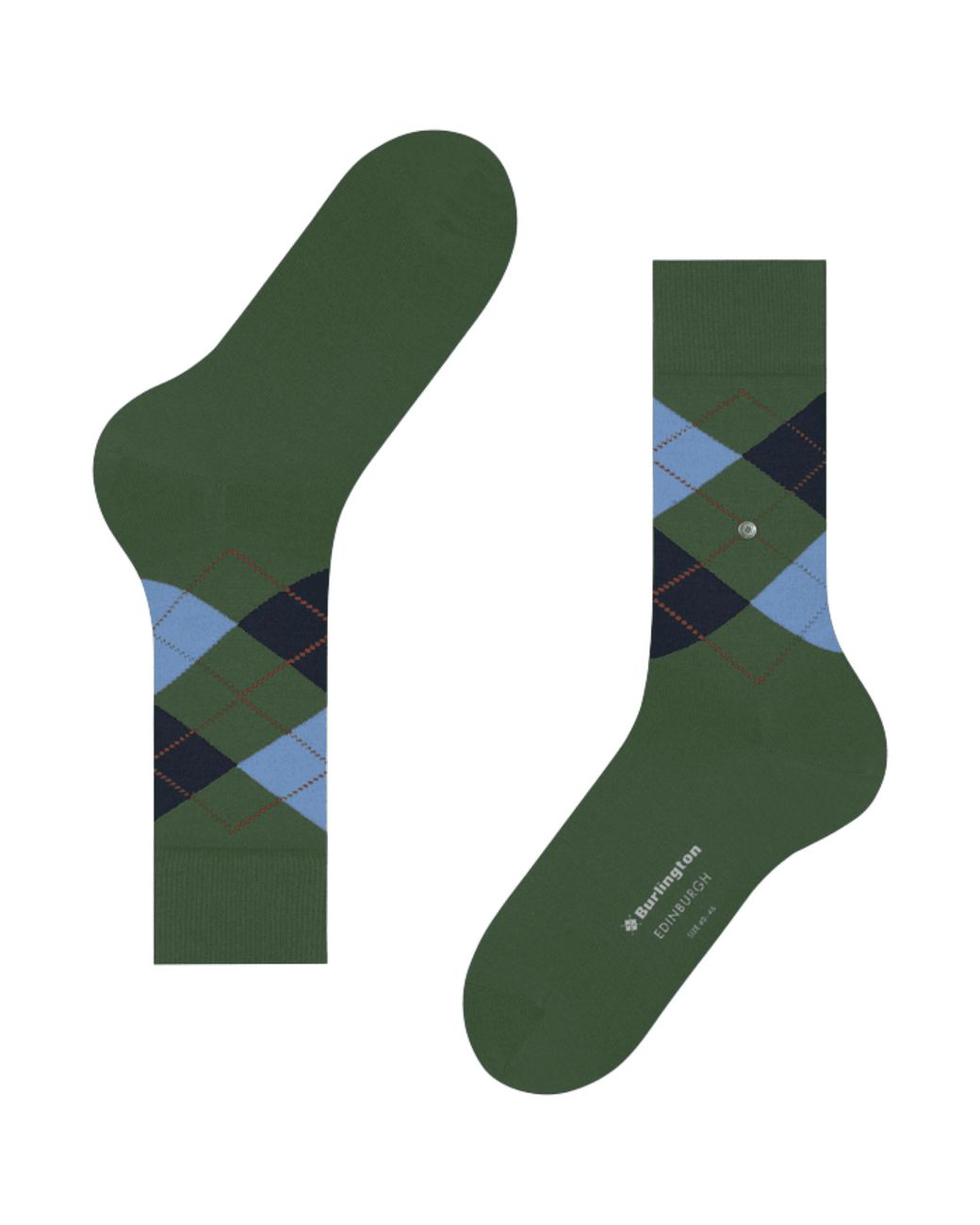 Burlington Green Edinburgh Socks for men