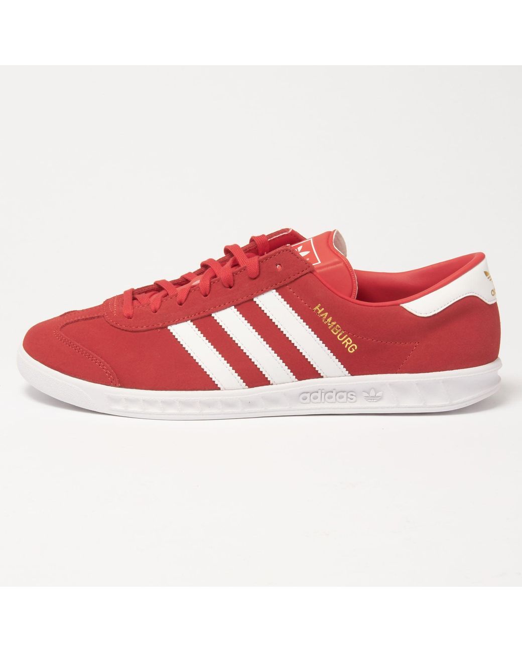 adidas Originals Hamburg - Red & White for Men | Lyst Australia