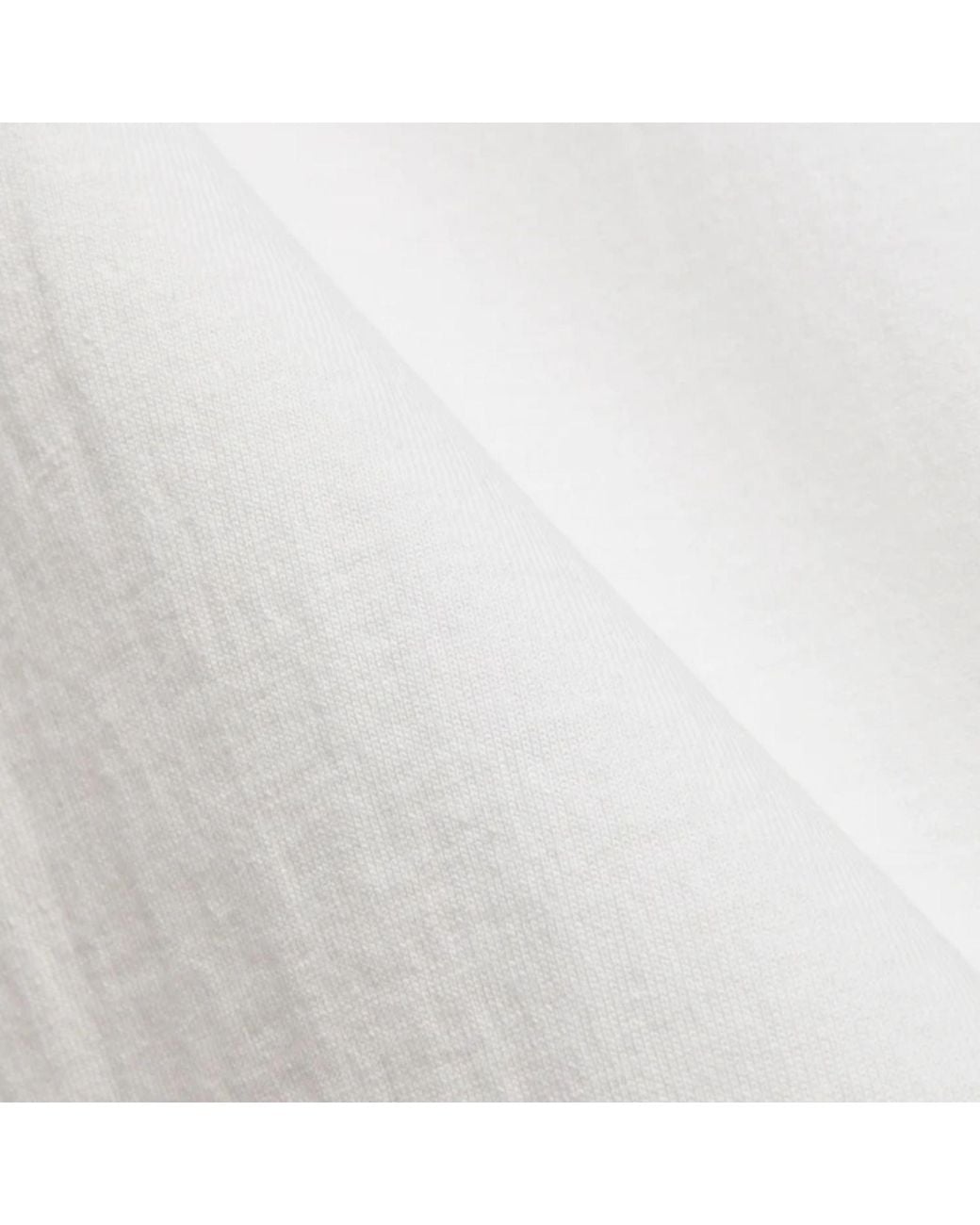Orslow White Long Sleeve Just T-Shirt for men