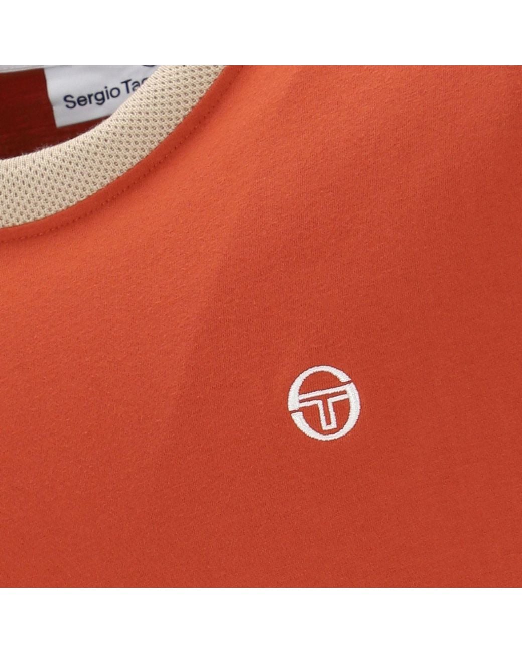 Sergio Tacchini Orange Berto T-Shirt for men