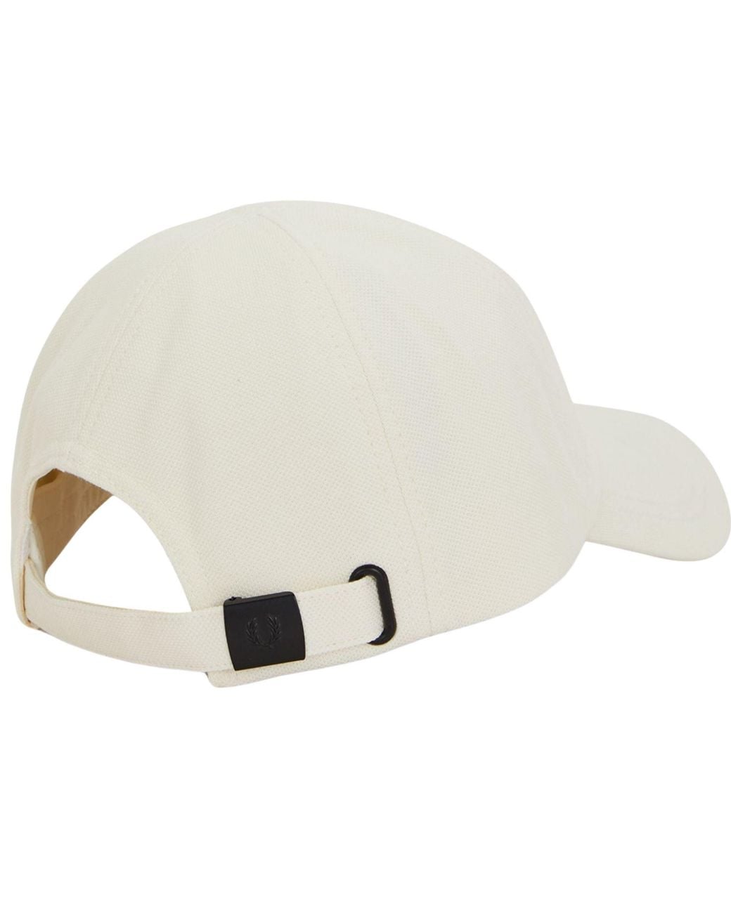 Fred Perry White Classic Piqué Cap for men