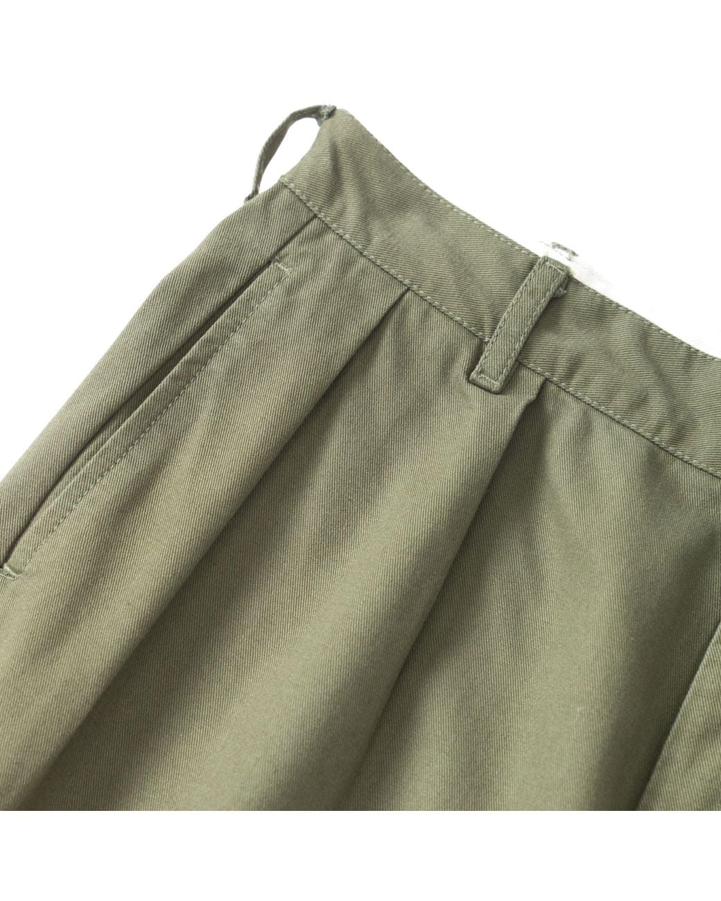 Service Works Green Twill Part Timer Pant for men