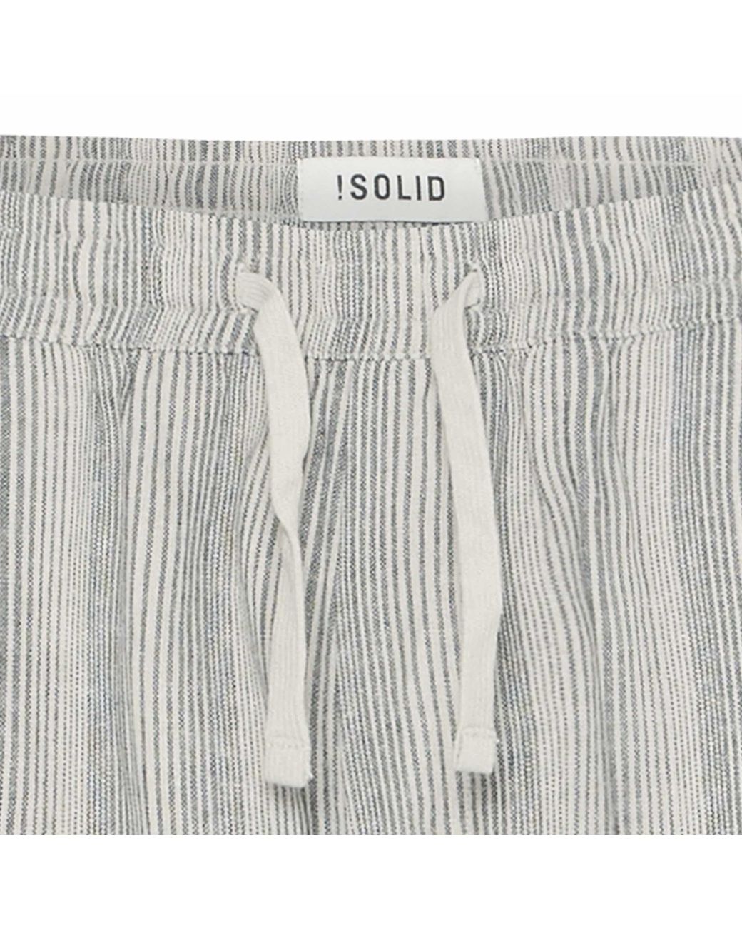 Solid Clothing Gray Solid Denmark Liam Stripe Shorts for men