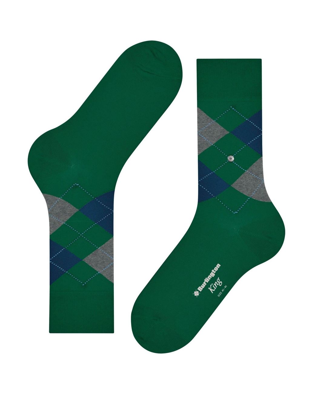 Burlington Green King Socks for men