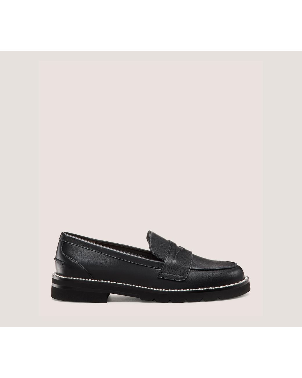 Stuart Weitzman Monty Loafer in Black Lyst