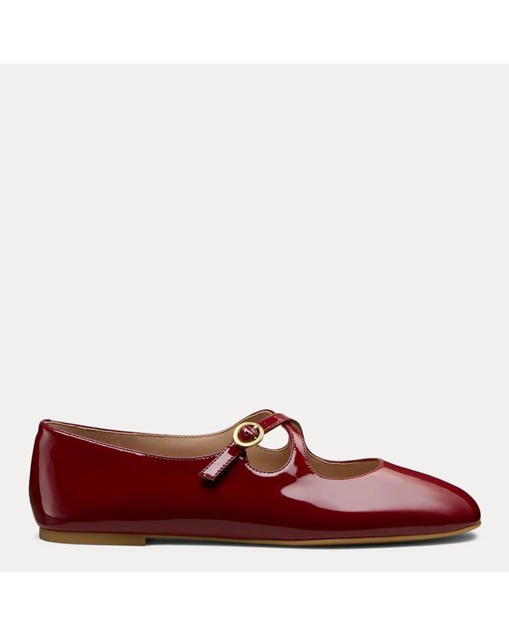 Stuart Weitzman Red Emilee Mary Jane