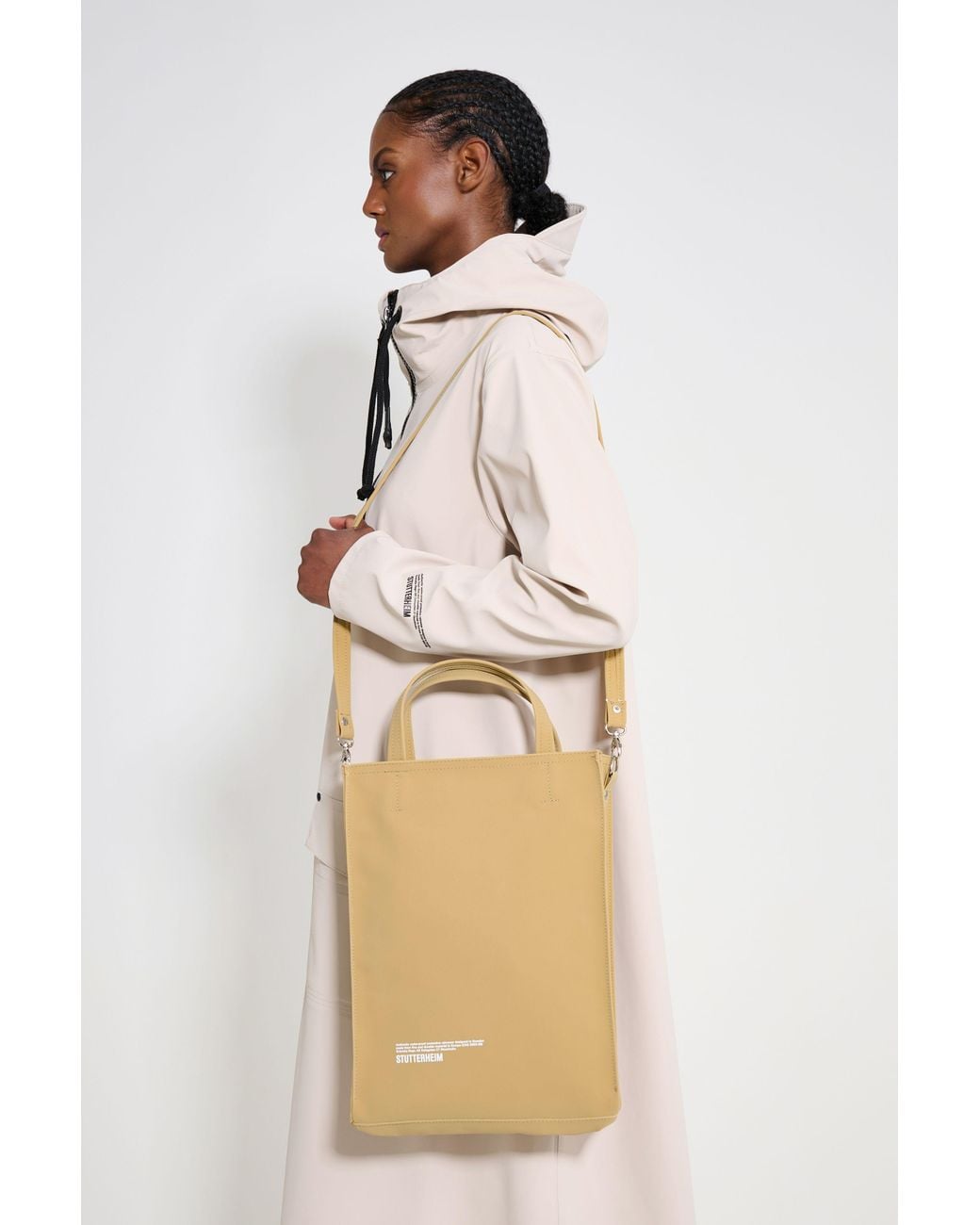 Stutterheim Yellow Djursholm Bag Matte