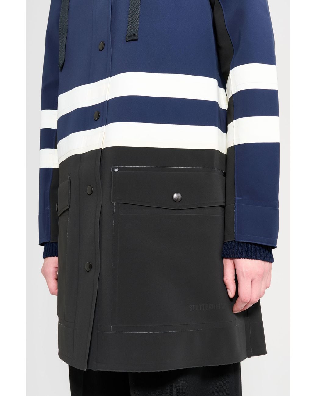 Stutterheim Blue Blackeberg Raincoat