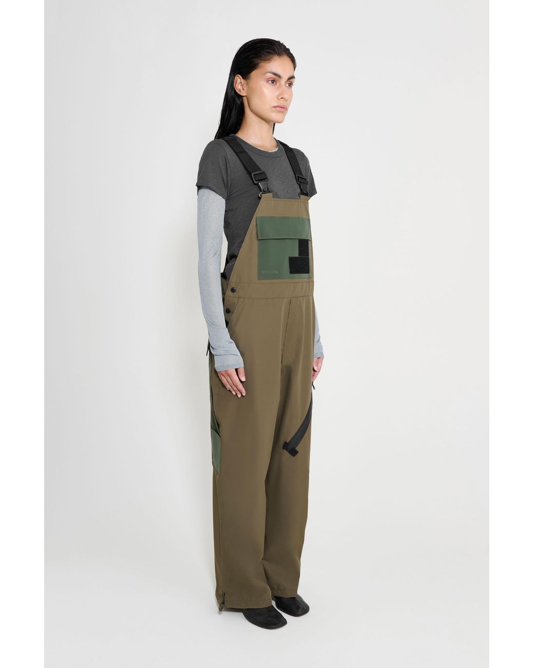 Stutterheim Green Space Bib Trousers