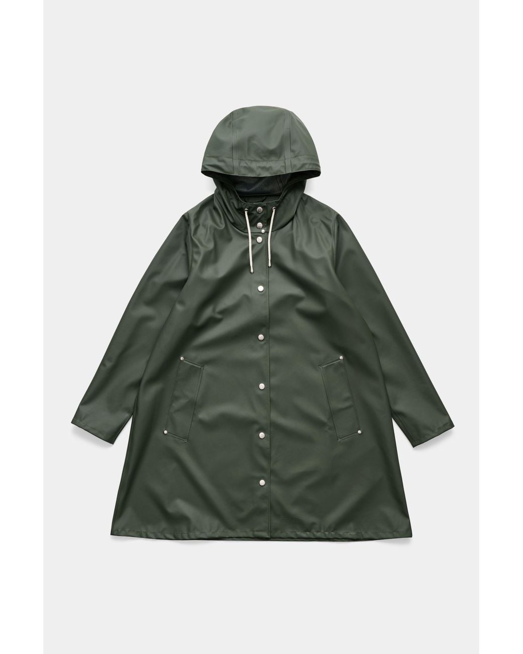 Stutterheim Green Mosebacke Lightweight Raincoat
