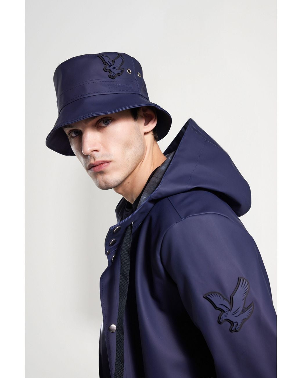Stutterheim Blue Bucket Hat