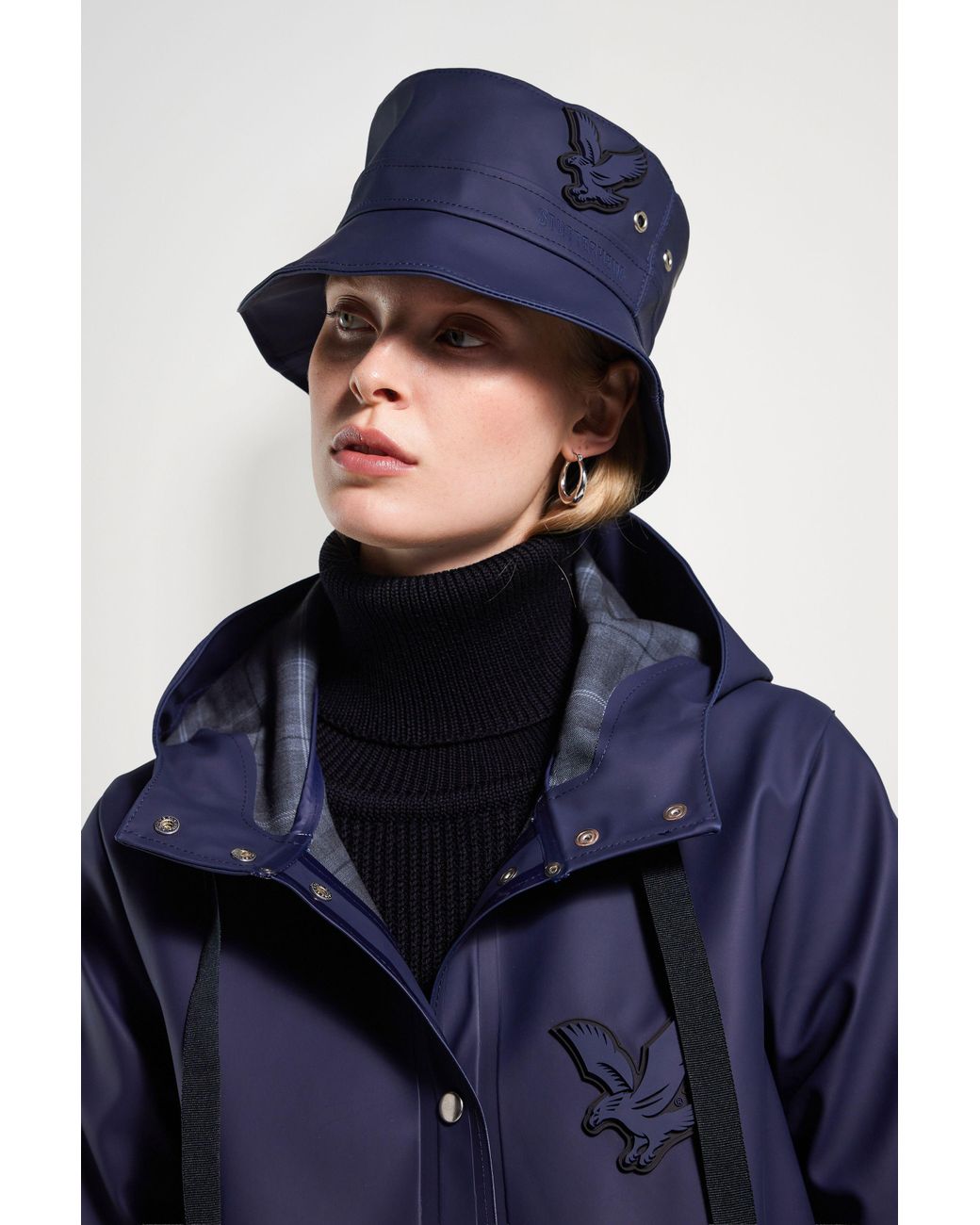 Stutterheim Blue Bucket Hat