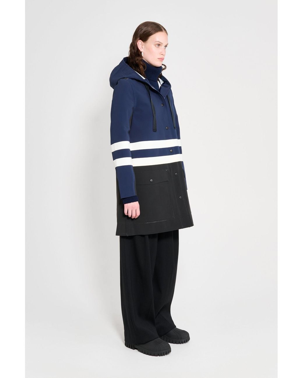 Stutterheim Blue Blackeberg Raincoat