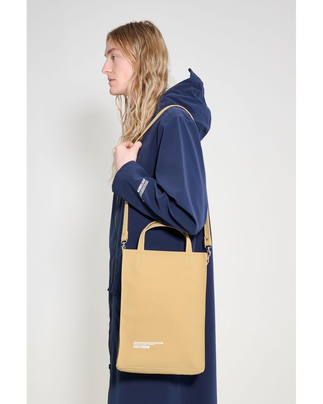 Stutterheim Yellow Djursholm Bag Matte