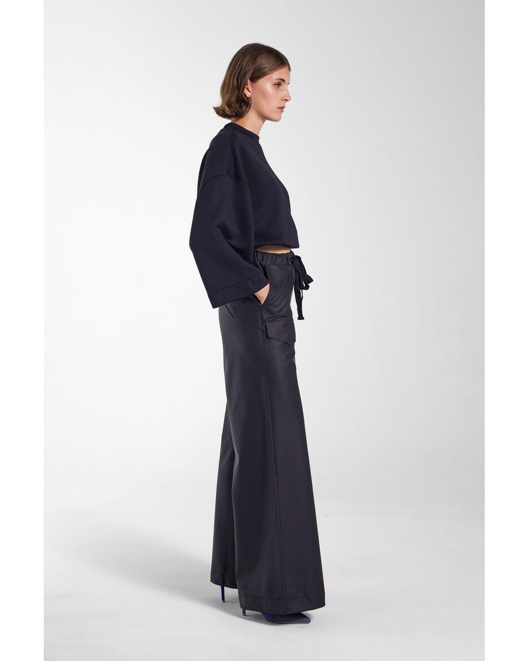 Stutterheim White Jarla Trousers
