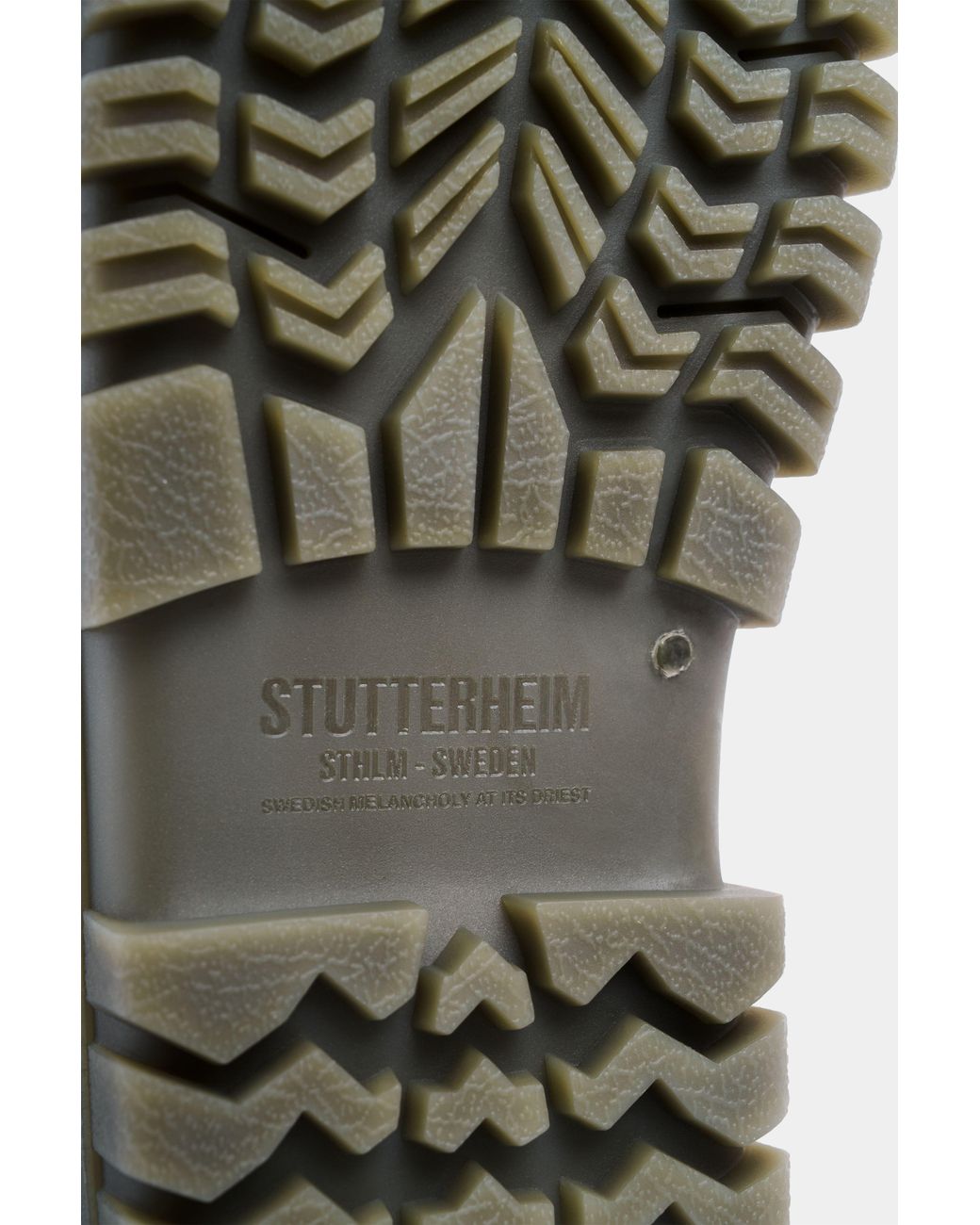Stutterheim Black Patrol Boot Leather
