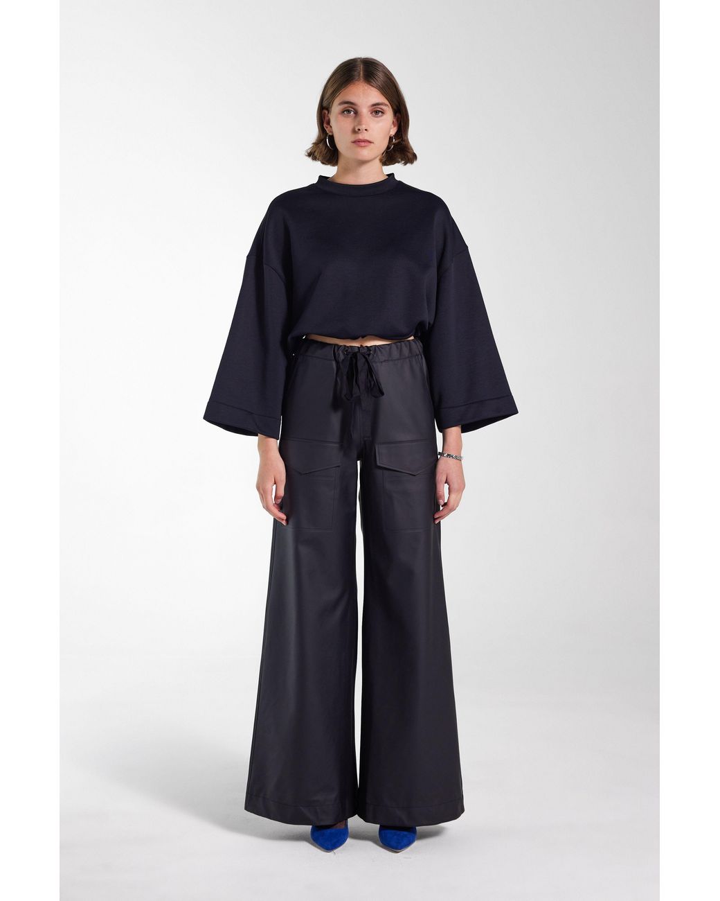 Stutterheim White Jarla Trousers