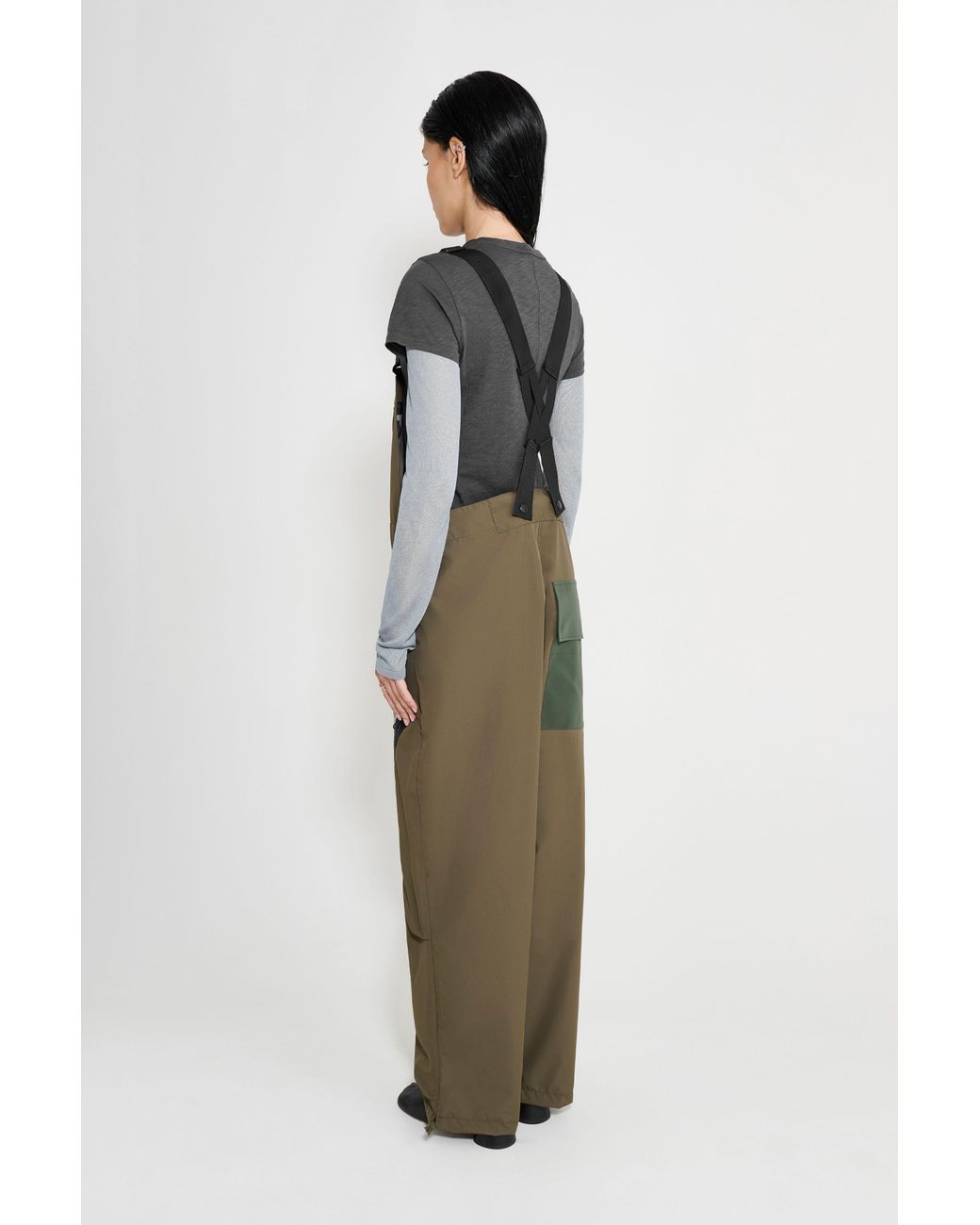 Stutterheim Green Space Bib Trousers