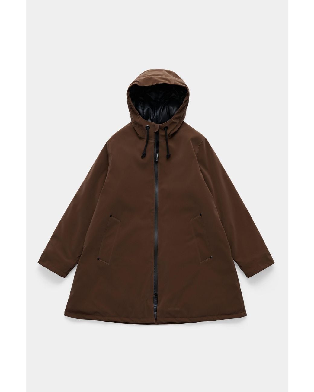 Stutterheim Brown Mosebacke Matte Winter Coat