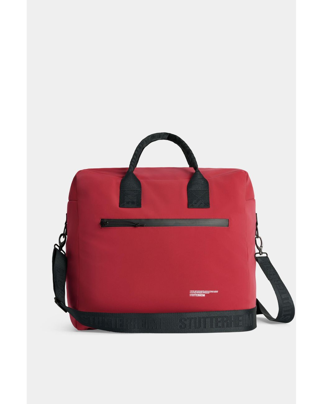 Stutterheim Red Svea Box Bag