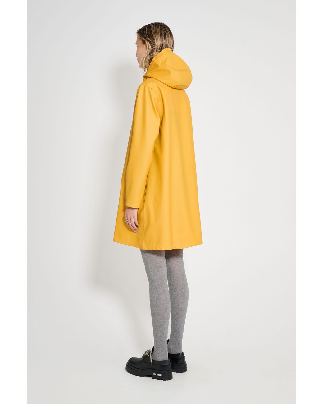 Stutterheim Yellow Mosebacke Lightweight Raincoat