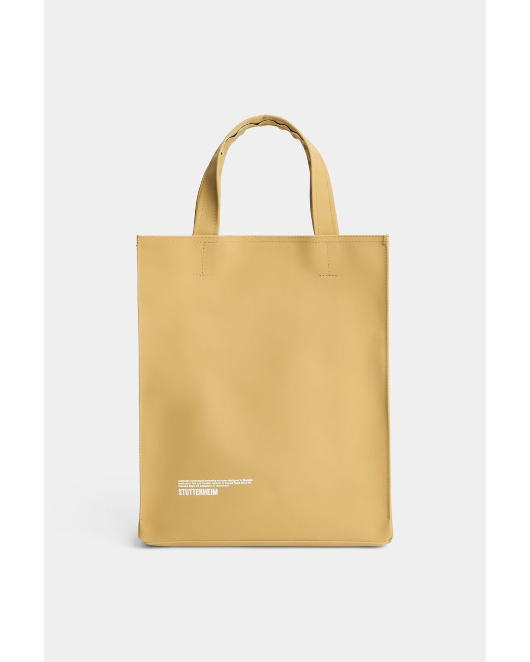 Stutterheim Yellow Stocksund Bag Matte