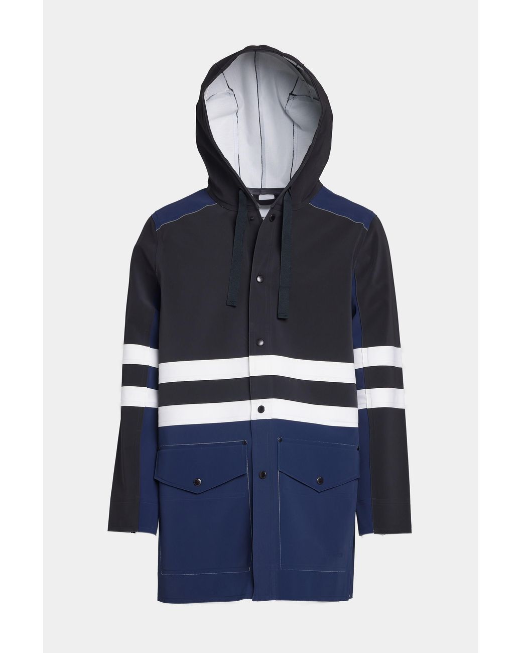 Stutterheim Blue Blackeberg Raincoat