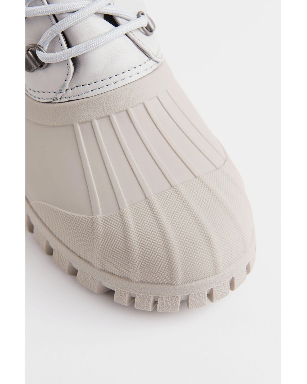 Stutterheim White Patrol Boot Leather