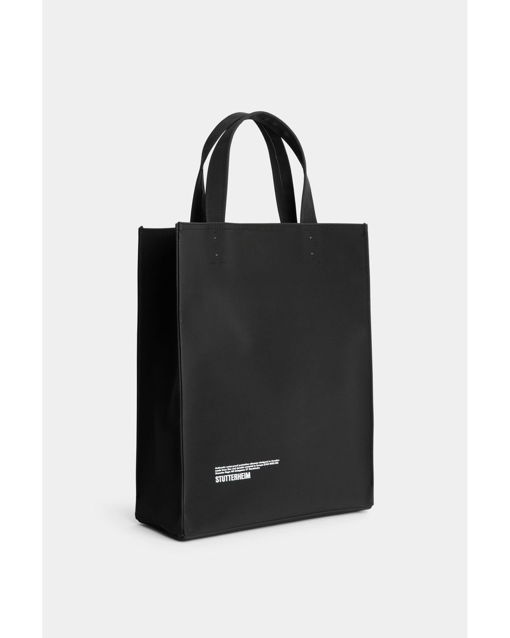 Stutterheim Black Stocksund Bag Matte