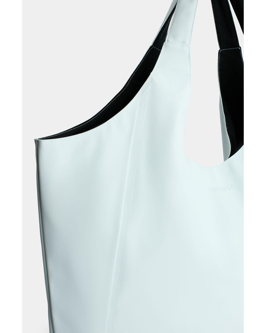 Stutterheim Blue Svea Puffer Bag Matte Frost