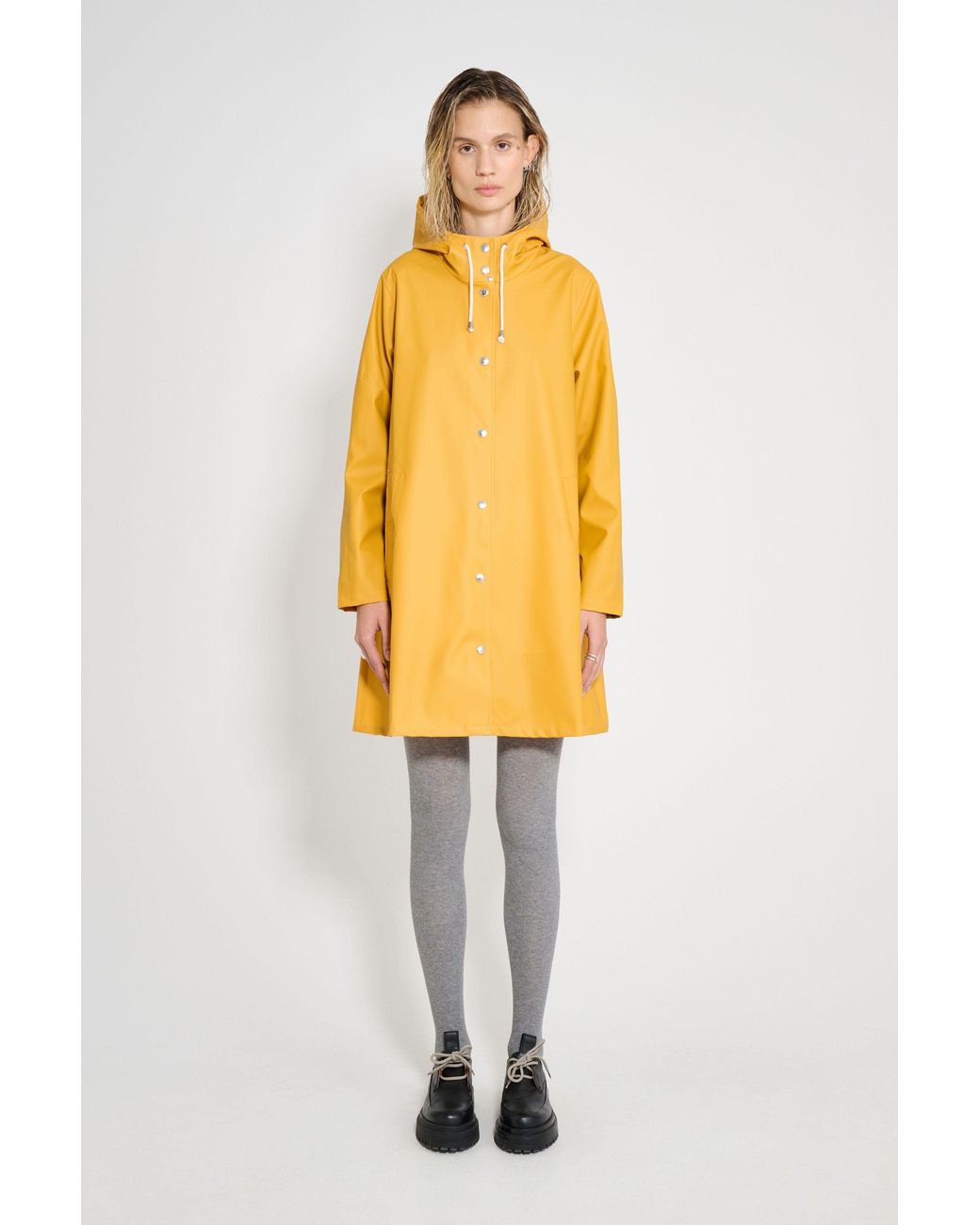 Stutterheim Yellow Mosebacke Lightweight Raincoat