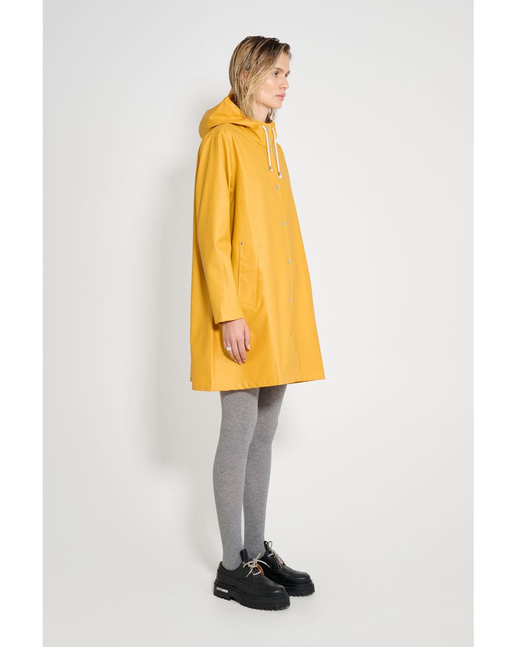 Stutterheim Yellow Mosebacke Lightweight Raincoat