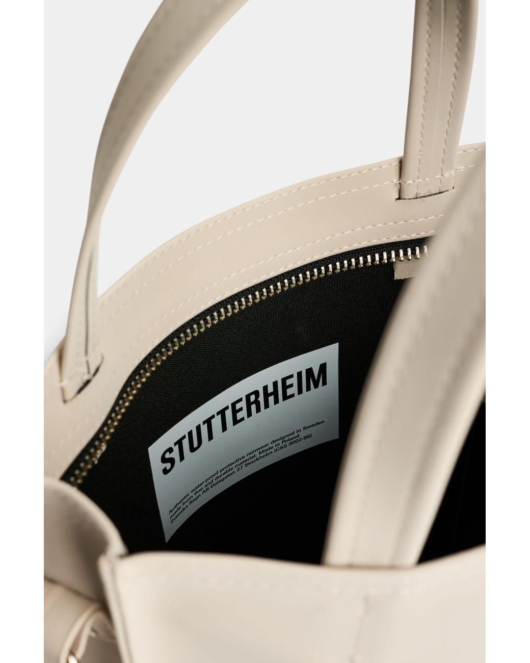 Stutterheim Natural Djursholm Bag Matte