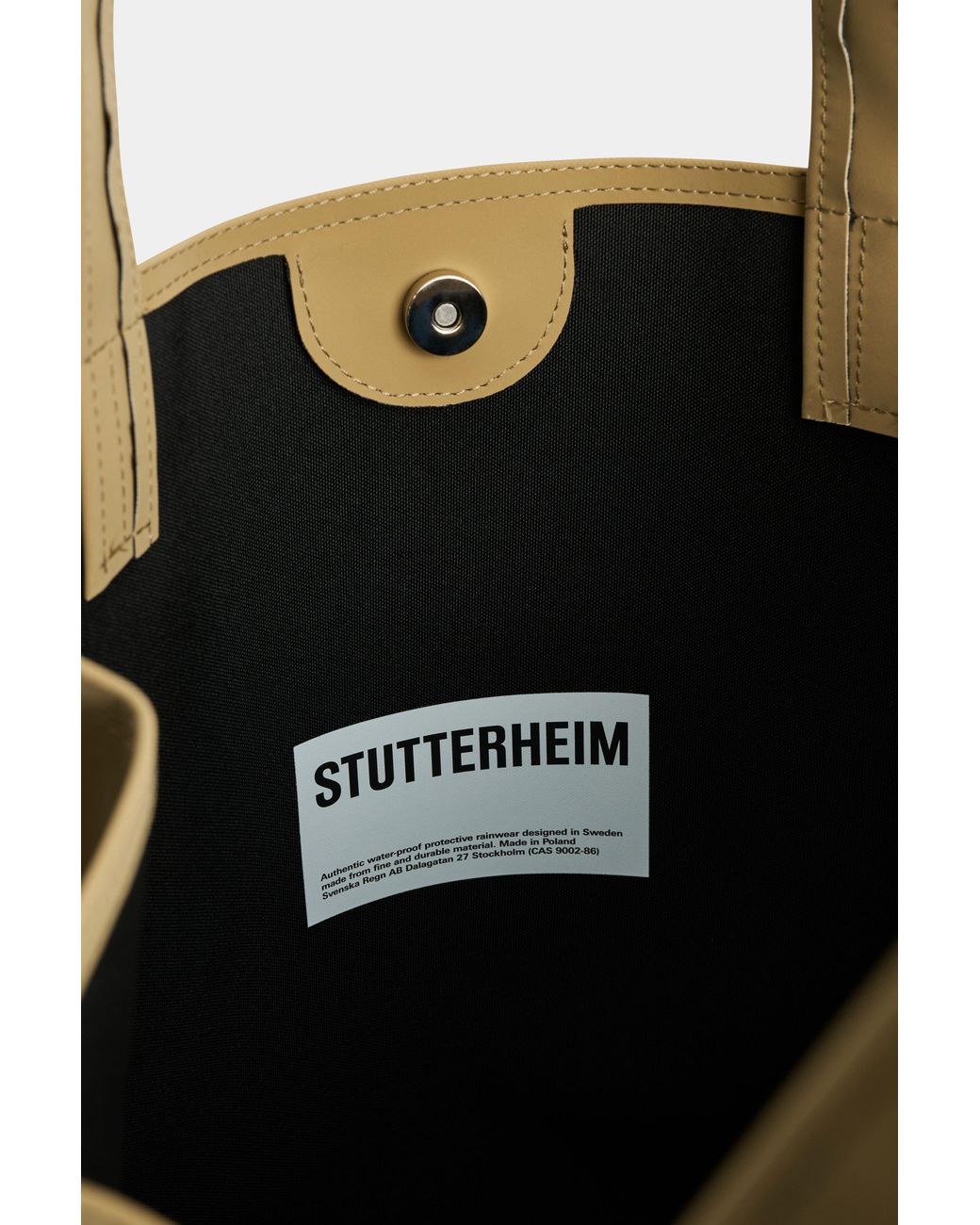 Stutterheim Yellow Stylist Bag Matte